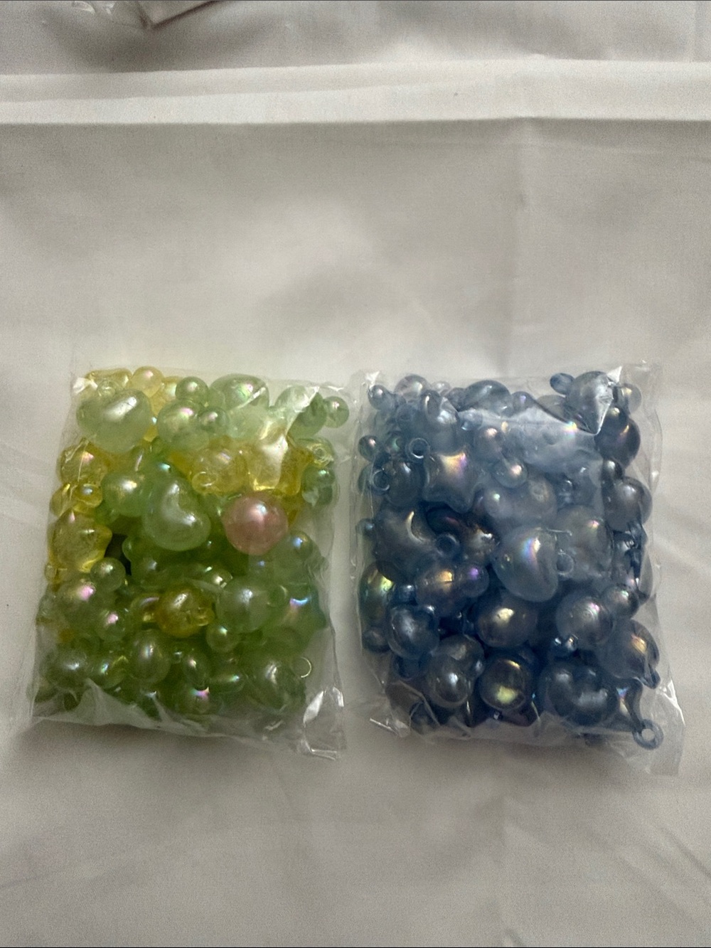 Iridescent Pearl Balloon Garland Pack - Green and Blue